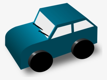 Blue Car Clipart Clear Background - Car Animation No Background, HD Png Download, Free Download