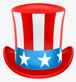 4th Of July Clipart Hat Th Uncle Sam Transparent Png - Uncle Sam Hat Png, Png Download, Free Download