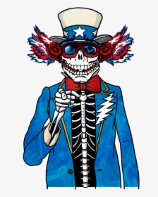 Grateful Dead Uncle Sam Suit, HD Png Download, Free Download