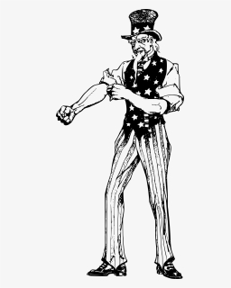 Uncle Sam Standing Up, HD Png Download, Free Download