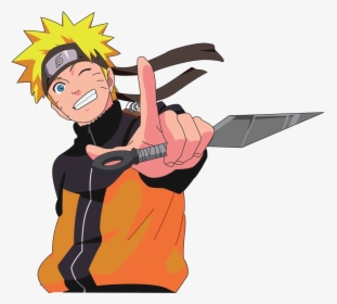 Naruto Png Images - Naruto With Kunai, Transparent Png, Free Download