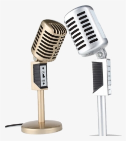 Vintage Style Microphone, HD Png Download, Free Download