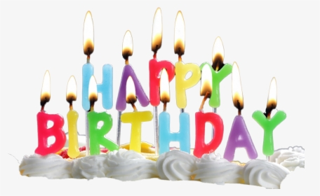 Birthday Candles Transparent - Birthday Cake With Candle Png, Png Download, Free Download