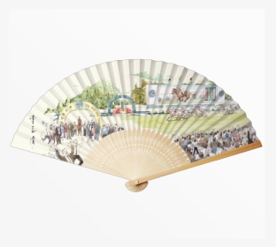 Decorative Fan,hand Fan,fashion Accessory,home Appliance,beige,ceiling - Architecture, HD Png Download, Free Download
