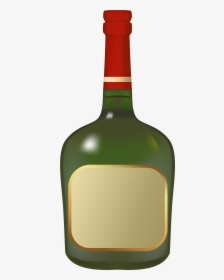 Liquor Bottle Png Best - Alcohol Bottle Clipart Free, Transparent Png, Free Download