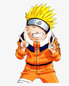 Naruto And Anime Image - Naruto Doing Peace Sign, HD Png Download, Free Download