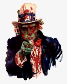 Faces Backlash For Controversial Tweet - Purple Uncle Sam, HD Png Download, Free Download