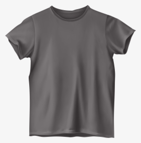 Grey T Shirt Png Clip Art - Clipart Grey Tshirt, Transparent Png, Free Download