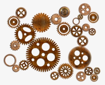 Gears Cogs Industrial - Cogs And Gears Png, Transparent Png, Free Download