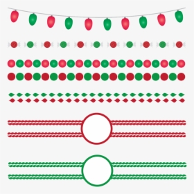 Transparent Red Christmas Border, HD Png Download, Free Download