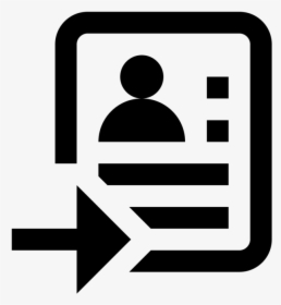 Resume Icon, HD Png Download, Free Download