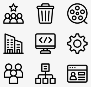 Clip Art Packs Vector Svg - Content Icons, HD Png Download, Free Download