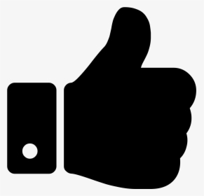 Black Thumbs Up Png, Transparent Png, Free Download