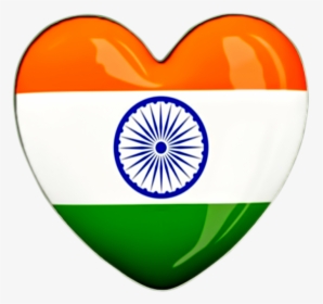 India Flag With Love Shape Hd Wallpapers Images Pics - Indian Flag Wallpaper High Resolution Hd, HD Png Download, Free Download