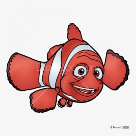 665 X 665 - Finding Nemo Marlin Drawing, HD Png Download, Free Download