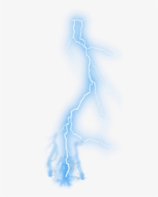 #lightning #lightningbolt #neon #bluelightning #storm - Thunderstorm Png, Transparent Png, Free Download