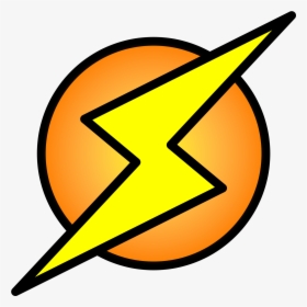 Lightning Bolt Icon Circle, HD Png Download, Free Download