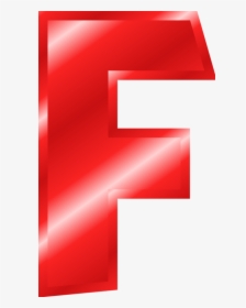 Letter F Png - Letter F Red Clipart, Transparent Png, Free Download