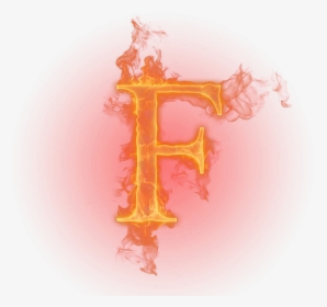 F Letter Transparent - Flame Letter F Png, Png Download, Free Download