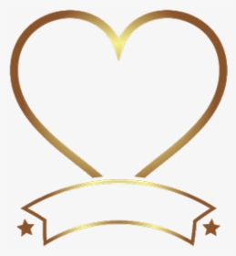 Gold Hearts Clip Art - Transparent Oval Frame Png, Png Download, Free Download
