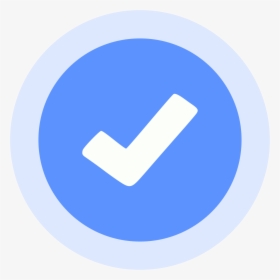 Facebook Checkmark - Transparent Facebook Verification Logo, HD Png Download, Free Download