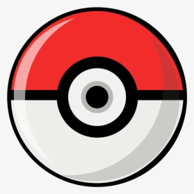 Pokemon Red Pokeball Clip Art - Transparent Pokemon Clip Art, HD Png Download, Free Download