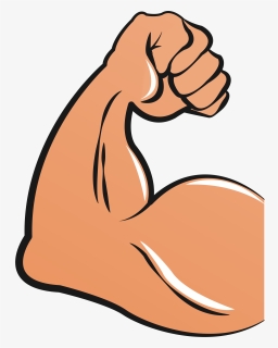 Clip Art Biceps Femoris Hand Free - Biceps Clipart, HD Png Download, Free Download