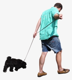 Free Download Png People - Walking A Dog Png, Transparent Png, Free Download