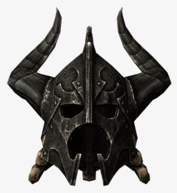 Elder Scrolls Skyrim Dragonplate Helmet - Skyrim Png, Transparent Png, Free Download