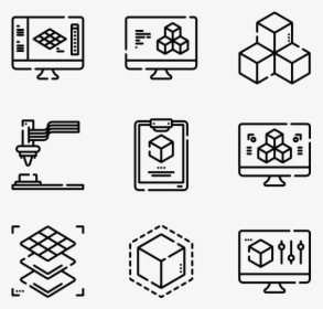 3d Printing - Adobe Icon Vector, HD Png Download, Free Download