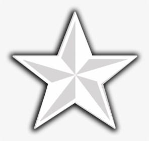 3d White Star Png Icon Transparent Background Image - White Star Transparent Background, Png Download, Free Download