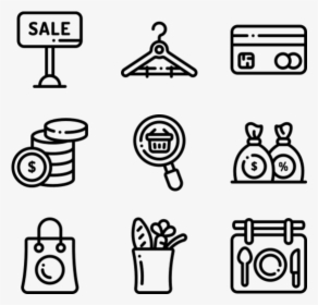 Supermarket - Railroad Icons, HD Png Download, Free Download