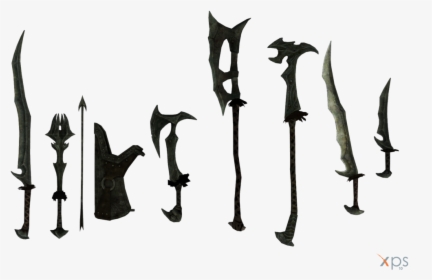 The Elder Scrolls V - All Orc Weapons Skyrim, HD Png Download, Free Download