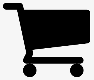 Cart Clipart Shop Now - Black Shopping Cart Icon, HD Png Download, Free Download