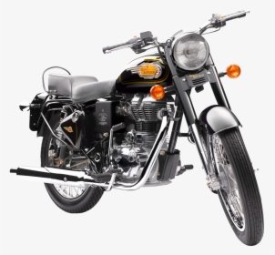 Royal Enfield Bullet 500 Motorcycle Bike Png Image - Classic 350 Side Bag, Transparent Png, Free Download