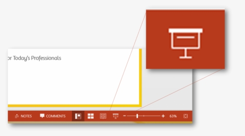 Slide Show Button In Powerpoint, HD Png Download, Free Download
