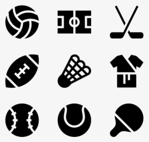 Solid Sport Elements - Vector Sports Icons Png, Transparent Png, Free Download