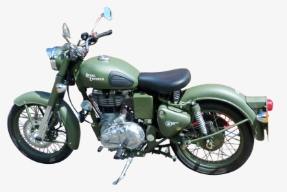 Royal Enfield Classic Battle Green Motorcycle Bike - Royal Enfield Classic 350 Military Green, HD Png Download, Free Download