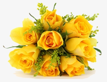 Bouquet Of Flowers Png Transparent Image - Yellow Flowers Bouquet Png, Png Download, Free Download