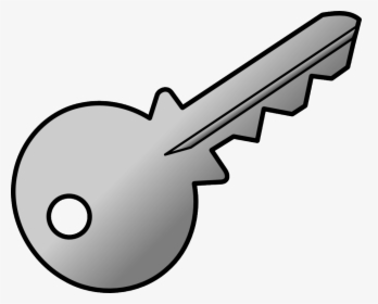 Lock Clipart Outline - Key Clipart, HD Png Download, Free Download