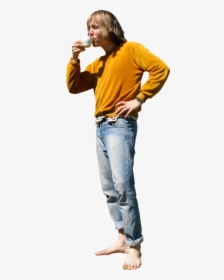 Transparent People Standing And Talking Png - Cut Out Person Drinking, Png Download, Free Download