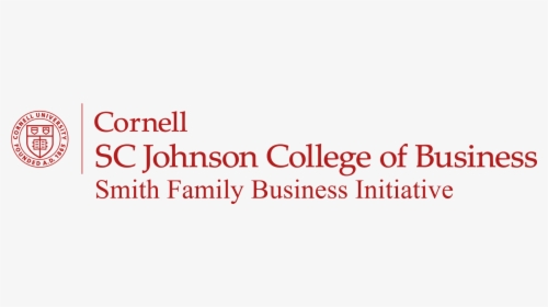Cornell Sc Johnson College Of Business Smith Family - Cornell Johnson Logo Png, Transparent Png, Free Download
