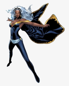 Transparent Storm X Men Png - Female Superheroes Marvel With Cape, Png Download, Free Download