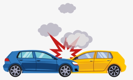 Traffic Collision Car Accident Illustration - Car Accident Transparent Background, HD Png Download, Free Download