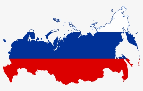 Russia Map With Flag, HD Png Download, Free Download