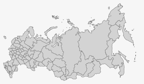 Russia Map Png Transparent Image - Ярославская Область На Карте России, Png Download, Free Download