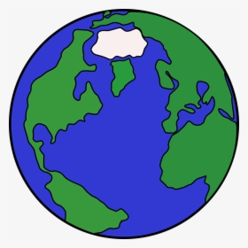 Clip Art Earth Cartoon Drawing Globe - Cartoon World, HD Png Download, Free Download