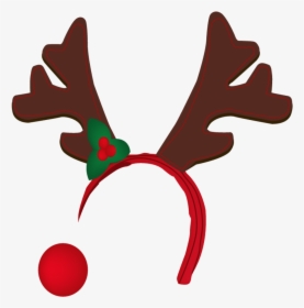 Reindeer Hat Transparent Background, HD Png Download, Free Download