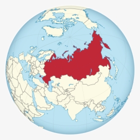 World Map Russia Centered, HD Png Download, Free Download