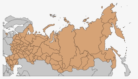 Russia Vector Map - Balkanization Of Russia, HD Png Download, Free Download